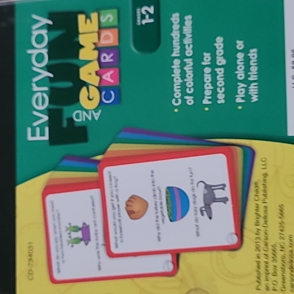 Game card Grade 1-2 fun - Picture 2 of 4